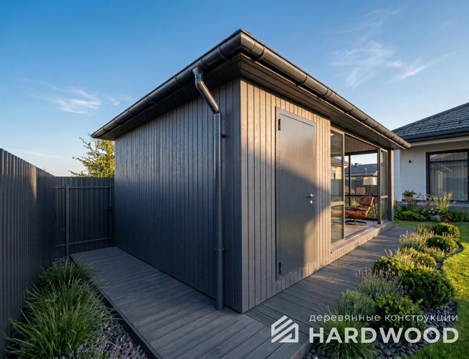 Уличная беседка деревянная №100 - фото 2292